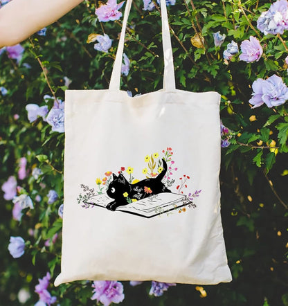 Katze Stofftasche